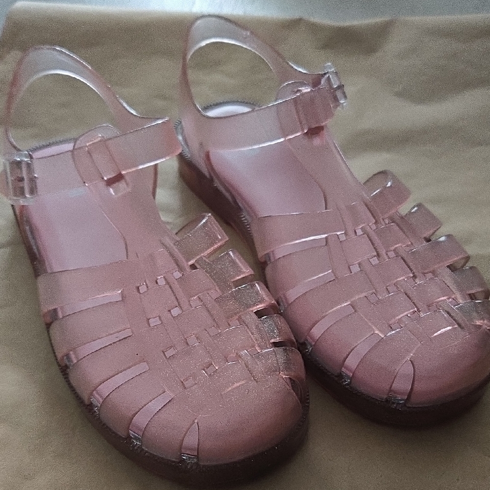 Melissa Light Pink Jelly Sandals